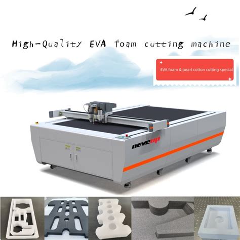 CNC Knife Cutter Machine For Cutting Engraving Polyethylene Foam EVA