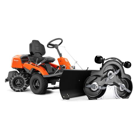 Husqvarna Plogpaket R 214TC Comfort Edition Frontklippare Duab