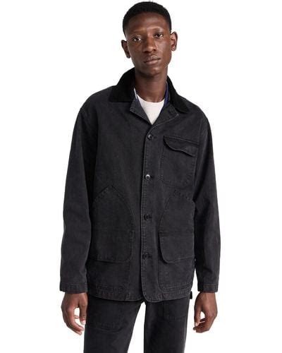 Black Alex Mill Jackets For Men Lyst