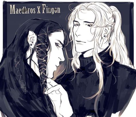 Maedhros And Fingon Tolkien Art Middle Earth Elves Tolkien Elves