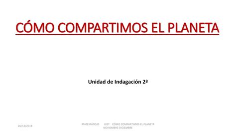 C Mo Compartimos El Planeta Ppt Descargar