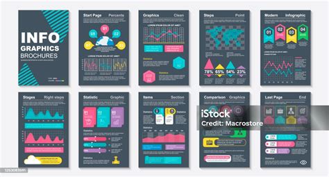 Templat Desain Visualisasi Data Visualisasi Data Infografis Dapat