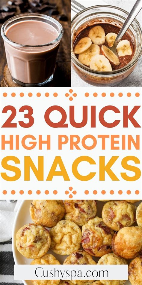 23 High Protein Snacks On The Go High Protein Snacks High Protein