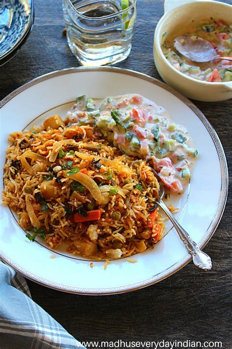 Easy Vegetable Biryani - Madhu's Everyday Indian