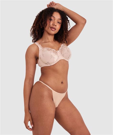 Bras N Things Smooth Comfort String Knicker Nude