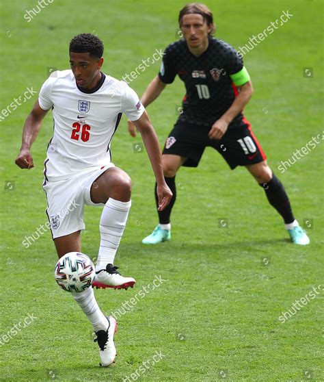 Jude Bellingham England Luka Modric Croatia Editorial Stock Photo