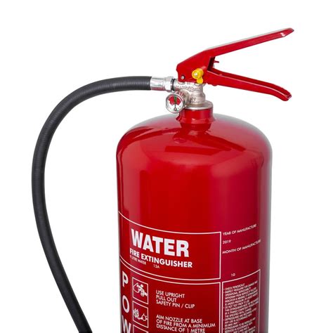 9ltr Water Fire Extinguisher Thomas Glover Powerx