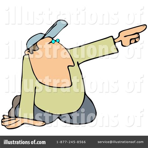 Pointing Clipart #29048 - Illustration by djart