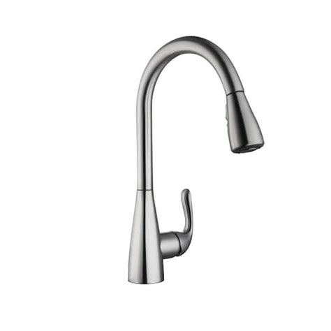 Stainless Steel 1 Handle Pull Down Kitchen Faucet Things In The Kitchen