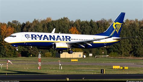 EI DPV Ryanair Boeing 737 8AS WL Photo By Chris De Breun ID 1123326