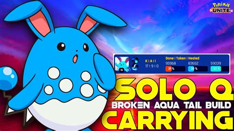 Azumarill Is Still Insanely Strong To Carry Solo Q With This Aqua Tail