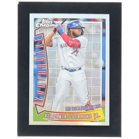 Vladimir Guerrero Jr Topps Chrome Sonic Youthquake Yq