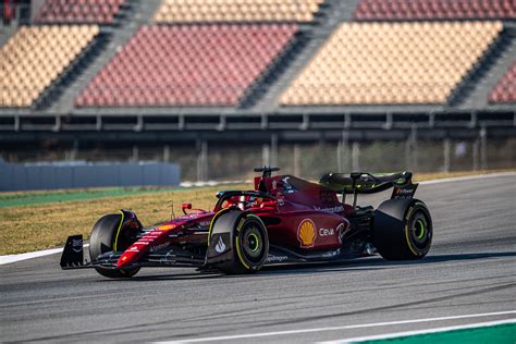 Carlos Sainz Completes 71 Laps With The Ferrari F1 75 In Day 2 Of Pre