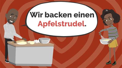 Wir Backen Einen Apfelstrudel Like Germans Deutsch Lernen Mit