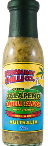 Byron Bay Chilli Sauce Green Jalapeno