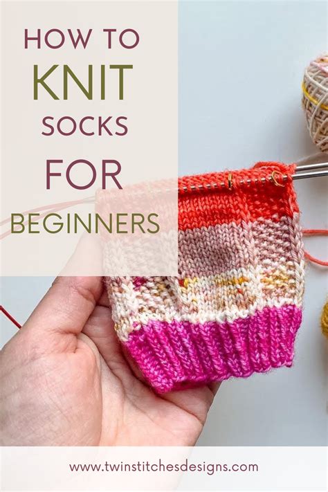 How To Knit Socks For Beginners Easy Step By Step Tutorial Video Artofit