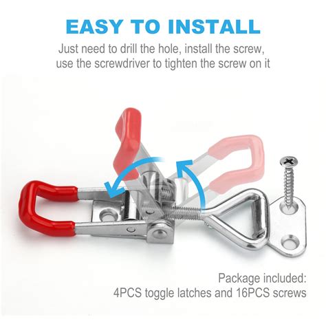 Toggle Clamp Latch Ocasar Pcs Heavy Duty Toggle Clamps