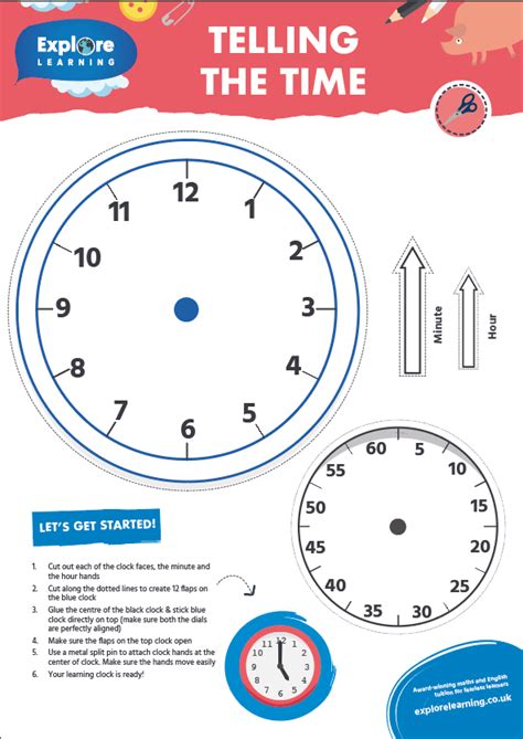 Clock Template With Minutes