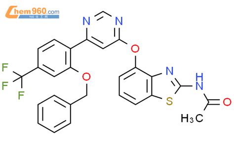 659731 38 1 Acetamide N 4 6 2 Phenylmethoxy 4 Trifluoromethyl