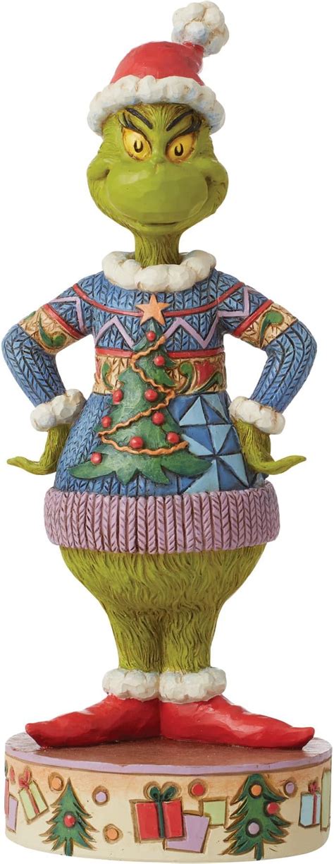 Amazon Enesco Jim Shore Dr Seuss The Grinch With Long Scarf