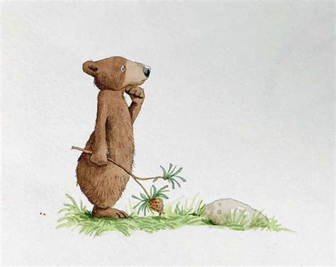 He Began To Think By Artist Anita Jeram From The Book Youre All My