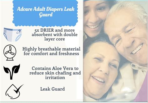 Buy Adcare Adult Diapers Leak Guard L Size 8 Pcs X 12 Bags Online Eromman