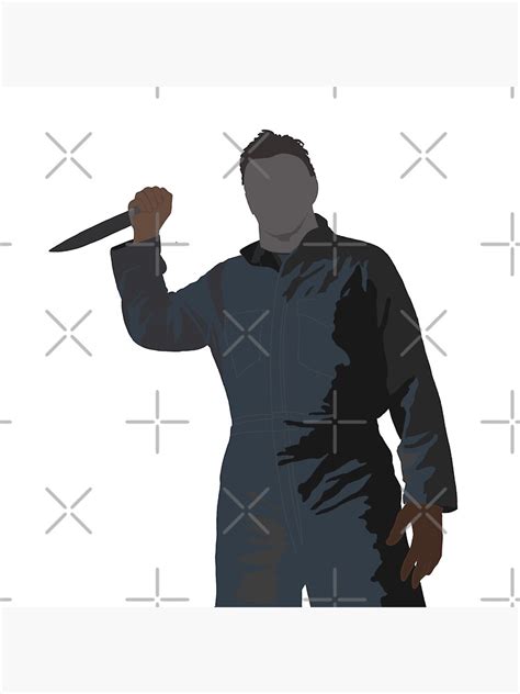 "Halloween Bad Guy silhouette " Poster by 2187art | Redbubble