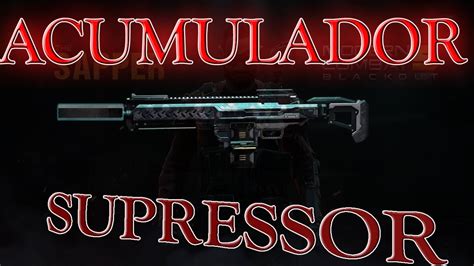 Modern Combat 5 Sapper Arma Acumulador Silenciador Editado