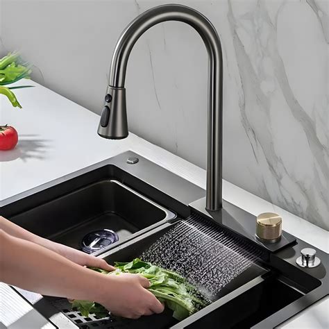 Contemporary Kitchen Sink Stainless Steel Friction Resistant Kitchen Sink With Faucet Sink