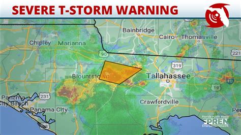 Florida Storms On Twitter Severe Thunderstorm Warning For Gadsden Fl