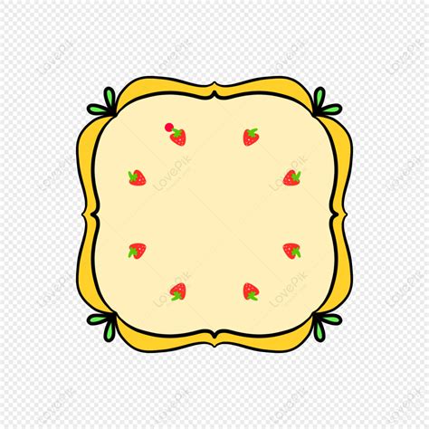 Natural Fresh Fruit Border Png Transparent Background And Clipart Image