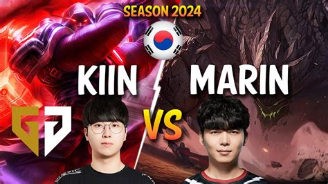 Gen Kiin Jayce Vs Marin Malphite Top Patch Kr Ranked Challenger