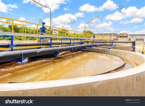 Solid Contact Clarifier Tank Type Sludge Stock Photo (Edit Now) 653942053