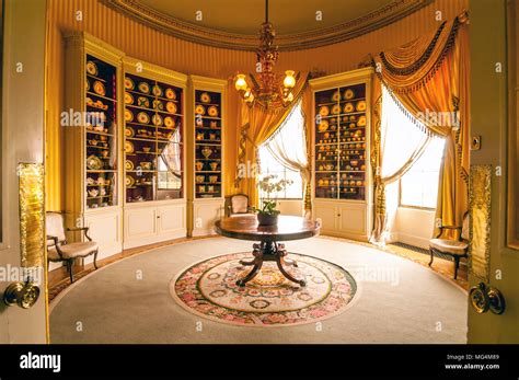 Interior of Goodwood House Stock Photo - Alamy