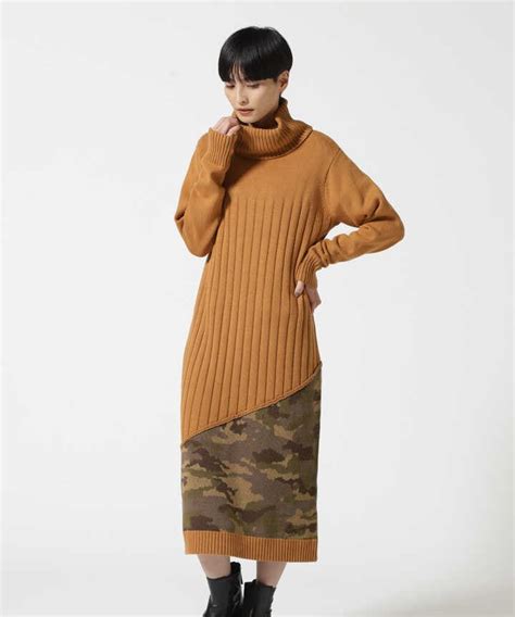 Turtle Switching Camo Knit Onepiece Avirex