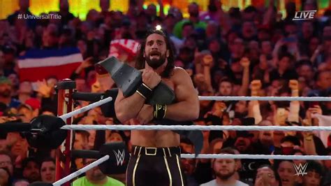 Seth Rollins Slayed The Beast Brock Lesnar At WrestleMania 35