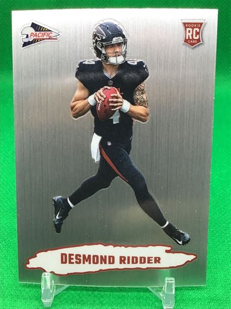 Panini Zenith Desmond Ridder Rookie Pacific Rare Silver Prizm