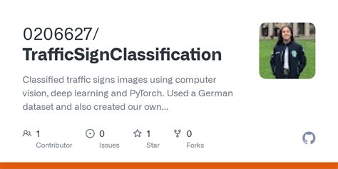 GitHub 0206627 TrafficSignClassification Classified Traffic Signs