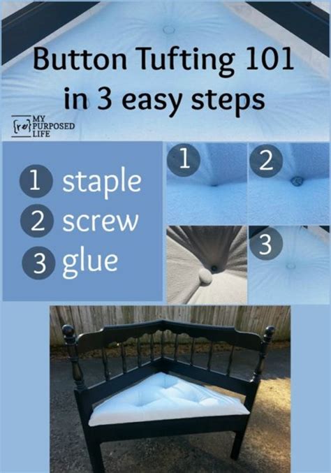 Button Tufting 101 3 Easy Steps My Repurposed Life®