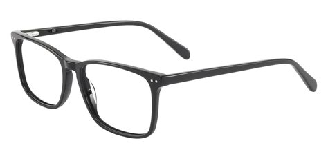 Finney Rectangle Reading Glasses Black Mens Eyeglasses Payne Glasses