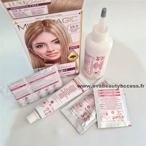 Coloration Sans Ammoniaque Cheveux Luxe Colors S Blond Tr S Clair