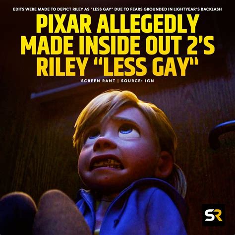Best Pixar Allegedly Made Inside Out S Riley Less Gay In Response To Disney Blaming