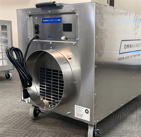 Omniaire 1000 Series Negative Air Machine Omni Cleanair