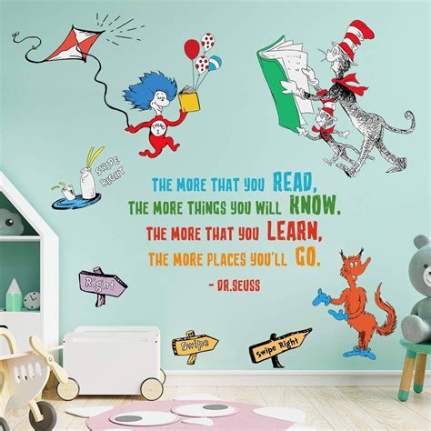 Seuss Giant Wall Decals And Standup Kit