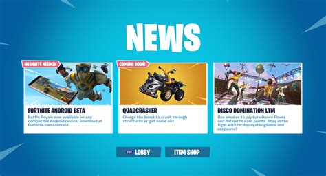 Fortnites New Quadcrasher Vehicle Has Arrived Gamespot