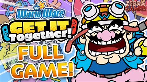 Warioware Get It Together Full Game Walkthrough Youtube