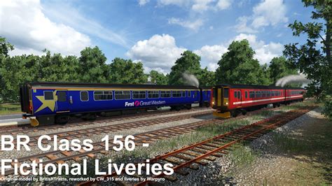 Br Class 156 Fictional Liveries Pack Mod Transport Fever 2 Mod Download