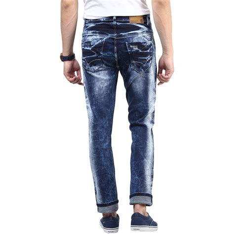 Regular Fit Faded Men Denim Jeans Blue At Rs Piece S In New Delhi