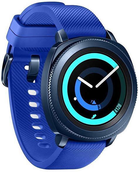 Refurbished Samsung Gear Sport SM R600 Smartwatch In Blue Reviews