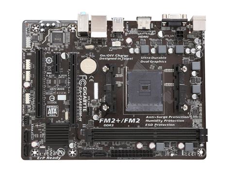 Gigabyte Ga F A Hm H Fm Micro Atx Amd Motherboard Newegg Ca